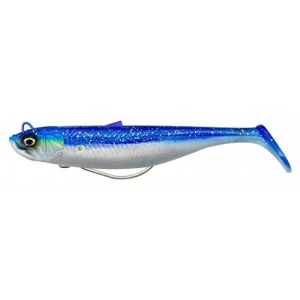 Savage Gear Savage Minnow Weedless 12.5 cm 28 gr 2+1 - Blue Pearl Silver