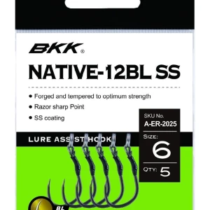 BKK Native-12BL SS İğne - 6 5 Pcs