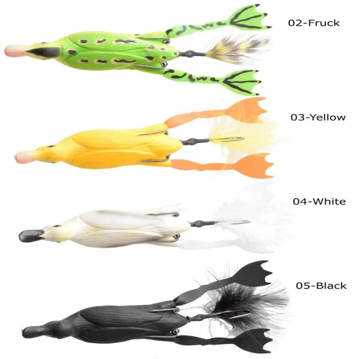 Savage gear Hollow Ducklıng Wedless 7.5cm 15g - 02-Fruck
