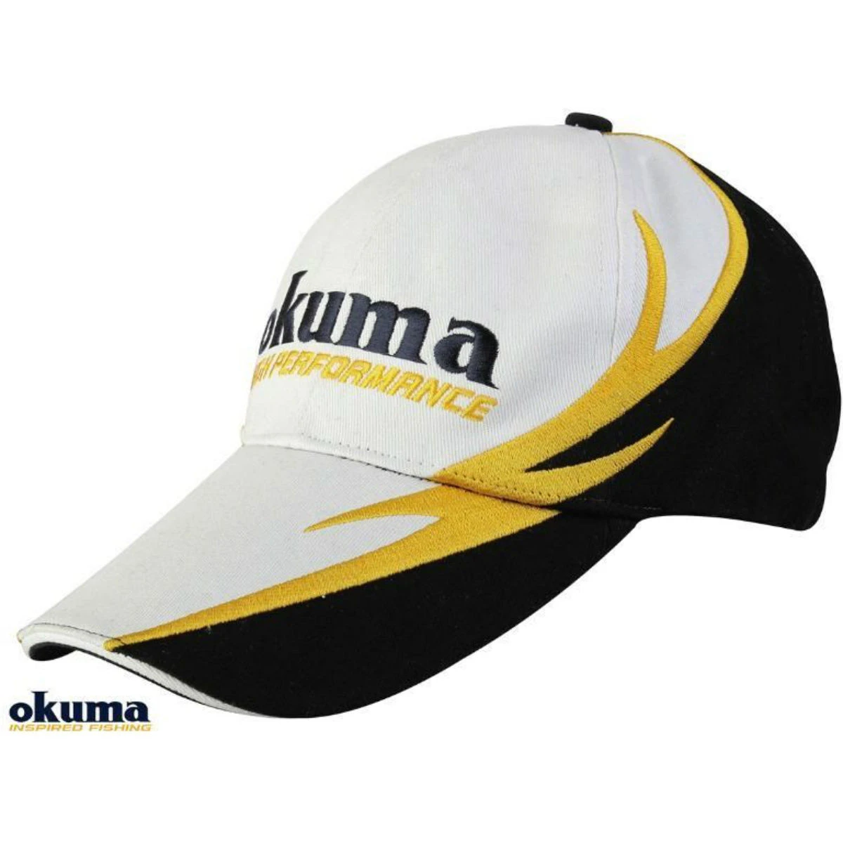 OKUMA Fire Pattern Beyaz Şapka