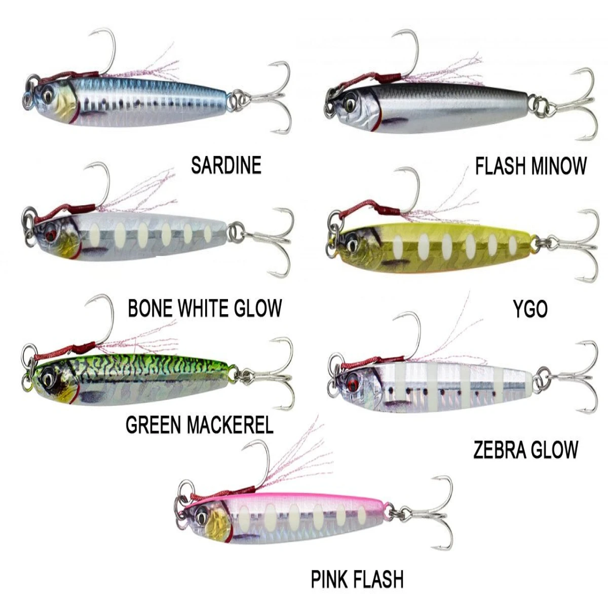 Savage gear 3D Jig Minnow 8 gr 5,4 cm Suni Yem - Ygo