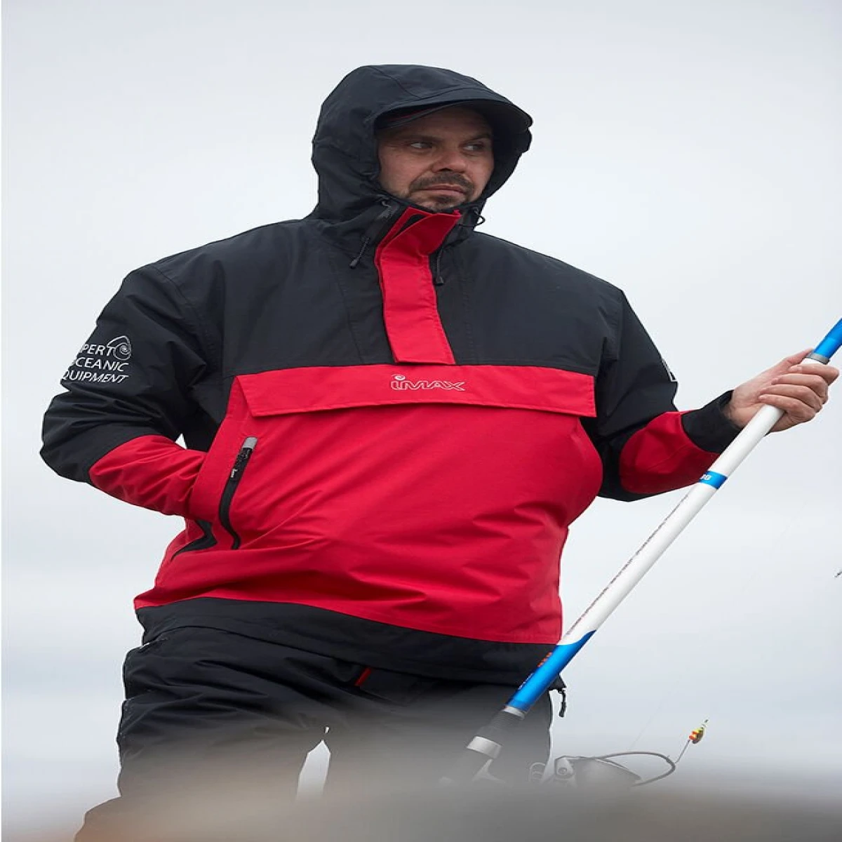Dam Imax Intenze Jacket Fiery Red/Ink - XL