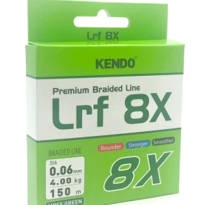 Kendo Lrf 8X Fighting 150 mt mm Örgü ip (Moss Green) - 0,06 mm