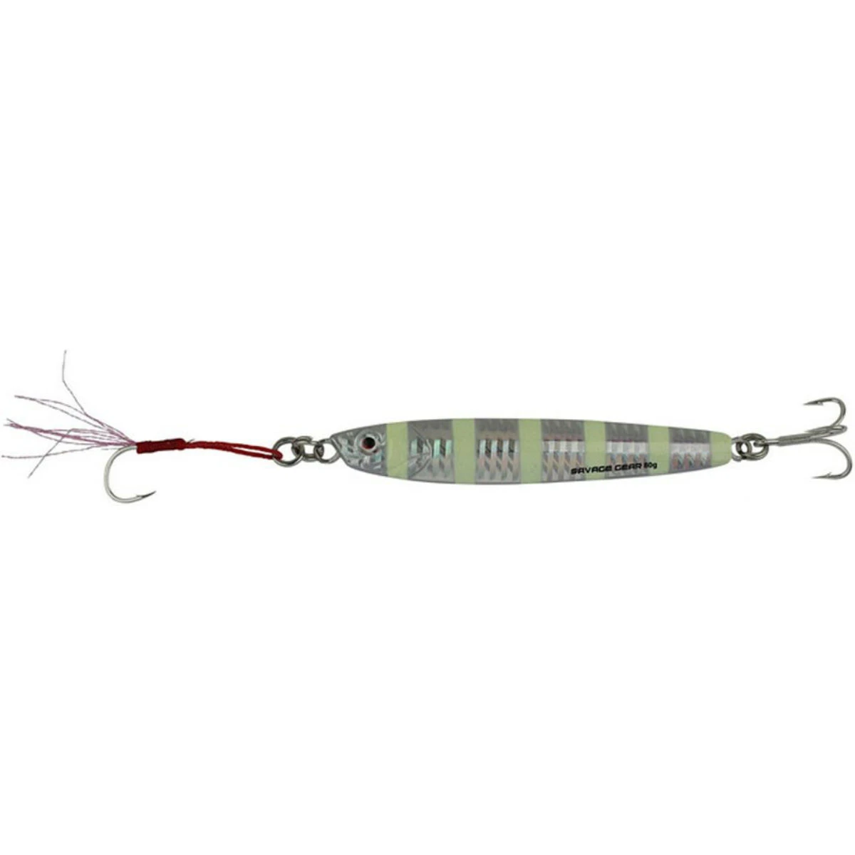 Savage gear 3D Slim Minnow 100 gr 12,5 cm Jig Suni Yem - Glow Zebra