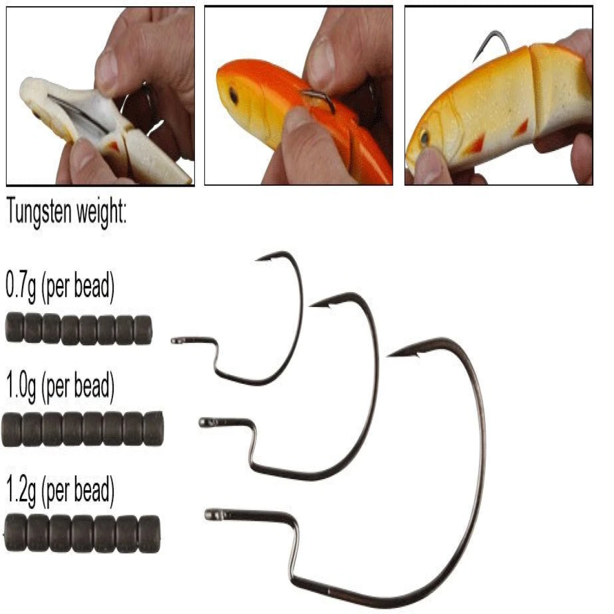 Savage gear 4Play Weedless Hook 5 Adet İğne - L #7/0