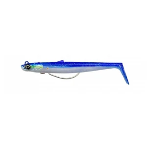 Savage Gear Sandeel V2 Weedless 11.5 cm 22 gr 2+1 - Blue Pearl Silver