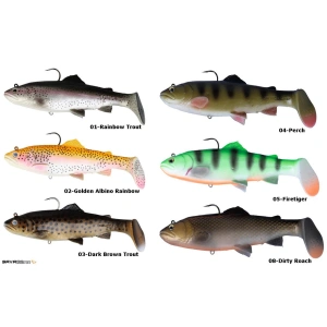 Savage gear 3D Trout Rattle Shad 12.5 cm 35 gr Suni Yem - 05-Firetiger