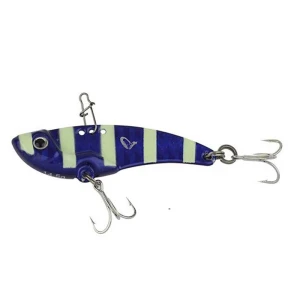 Savage gear 3D VIB Blade 3,5 cm 4gr Suni Yem - Purple Zebra Glow