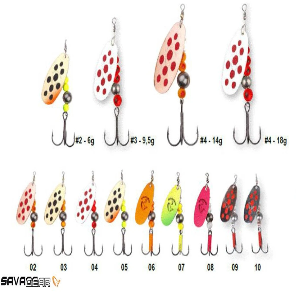 Savage gear Caviar Spinner #4 18 gr Kaşık - 04