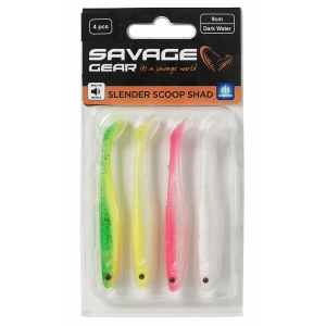 Savage Gear Slender Scoop Shad 11 cm 7 gr Dark Water Mix