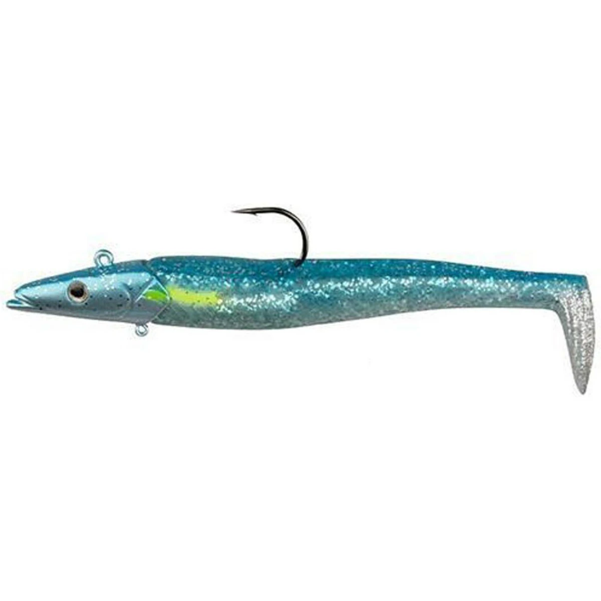 Savage gear Sandeel 18 cm 100 gr 2+1 Adet Suni Yem - Blue Silver