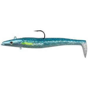 Savage gear Sandeel 18 cm 100 gr 2+1 Adet Suni Yem - Blue Silver