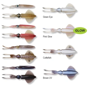 Savage gear Swim Squid 12.5cm 11g 3 Adet Suni Yem - Brown