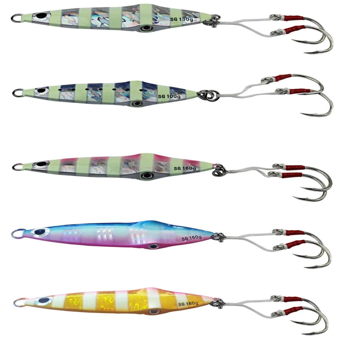 Savage gear Squısh Jig 11,5cm 130g Suni Yem - Glow Zebra