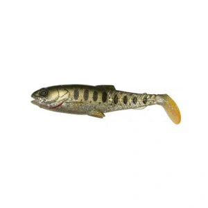 Savage Gear Craft Cannibal Paddletail 10.5 cm 12 gr Suni Yem - Olive Silver Smolt
