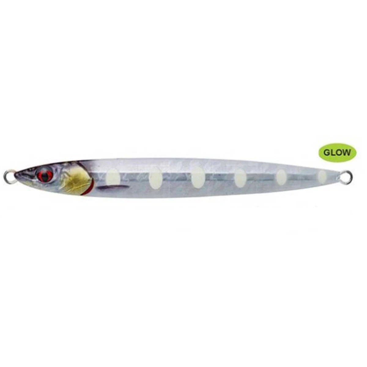 Savage gear 3D Slim Jig Minnow 100 gr 15 cm Suni Yem - Bone White Glow