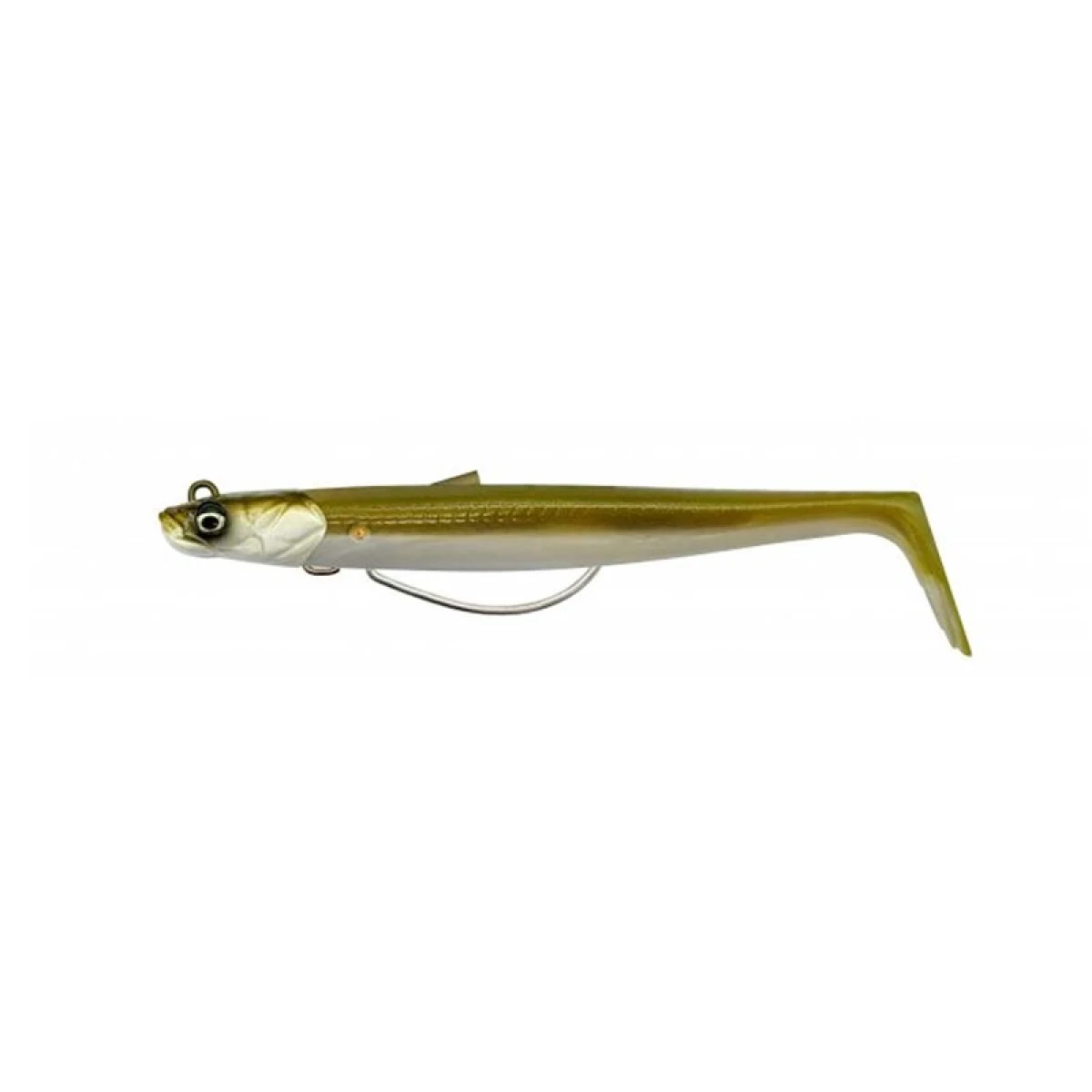 Savage Gear Sandeel V2 Weedless 11.5 cm 22 gr 2+1 - Khaki