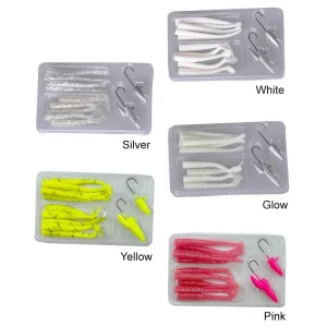 Savage gear Lrf Micro Sandeel Kit 12 Adet(1+1.5+5) Suni Yem - Glow
