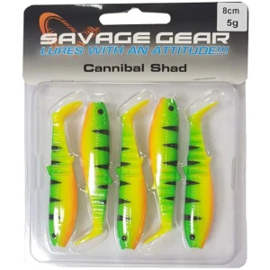 Savage gear Cannibal 8cm 5 Adet Suni Yem - Firetiger