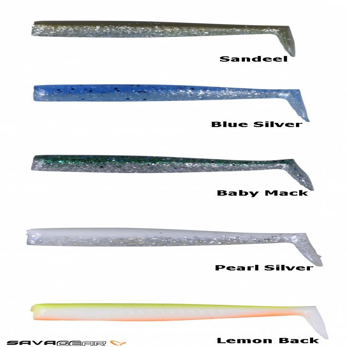 Savage gear LB Sandeel 17 cm (15.5 cm) Suni Yem - Blue Silver