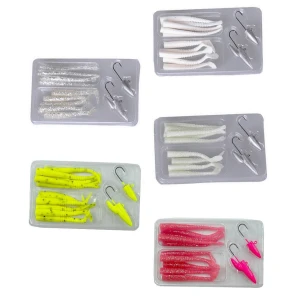 Savage gear Lrf Micro Sandeel Kit 12 Adet(1+1.5+5) Suni Yem - Glow