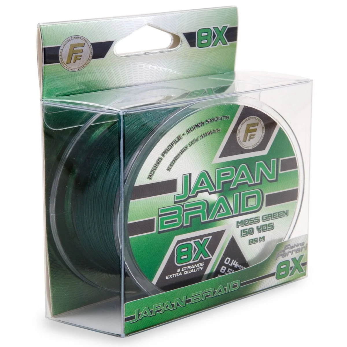 Lineaeffe Japan Braid Green 135 mt 8 Örgü ip - 0,10mm