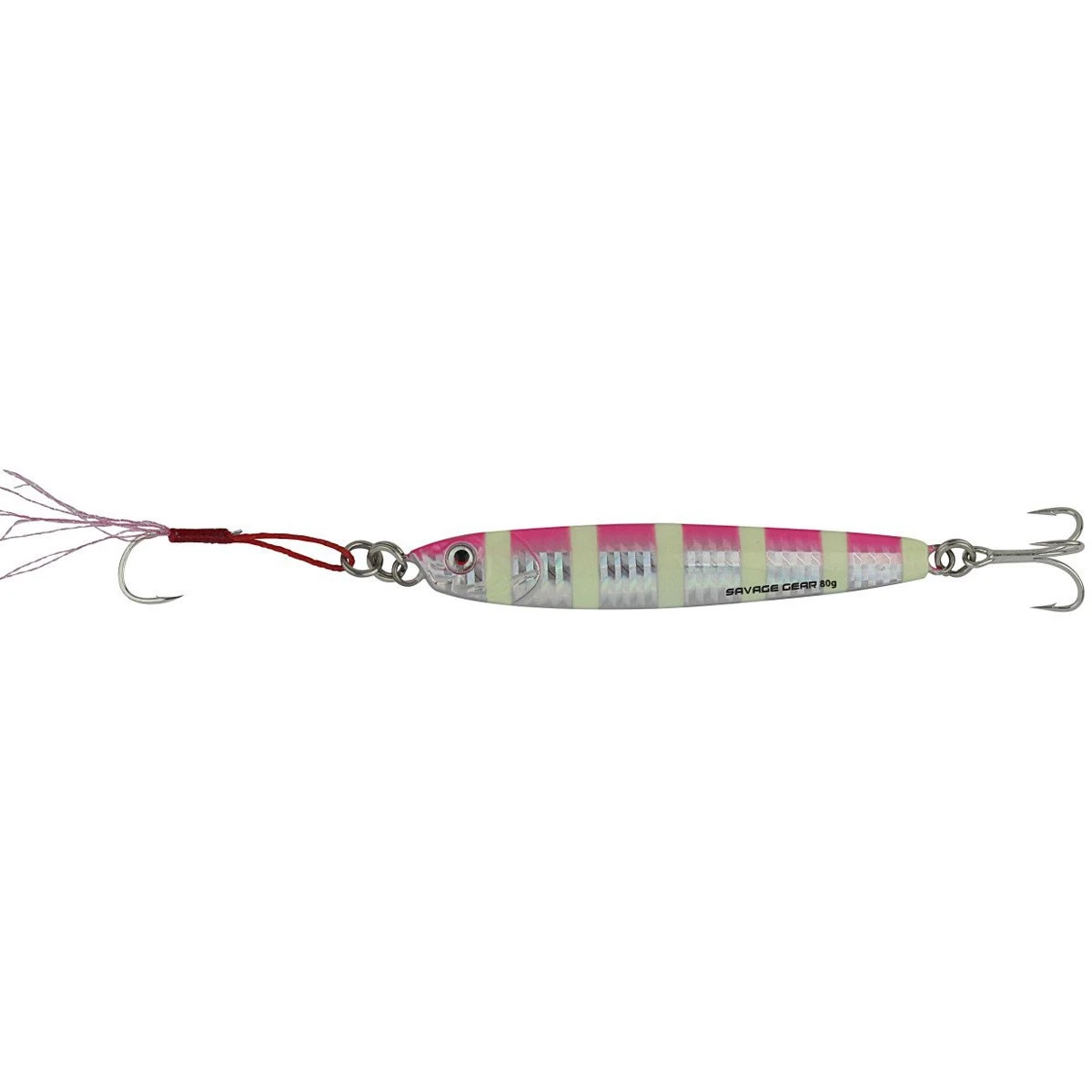 Savage gear 3D Slim Minnow 100 gr 12,5 cm Jig Suni Yem - Pınk Glow Zebra