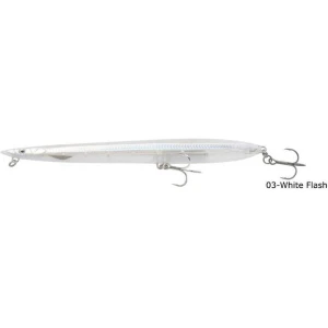 Savage gear Sandeel Surf Walker 155 17g Suni Yem - 03-White Flash