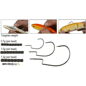 Savage gear 4Play Weedless Hook 5 Adet İğne - S #1