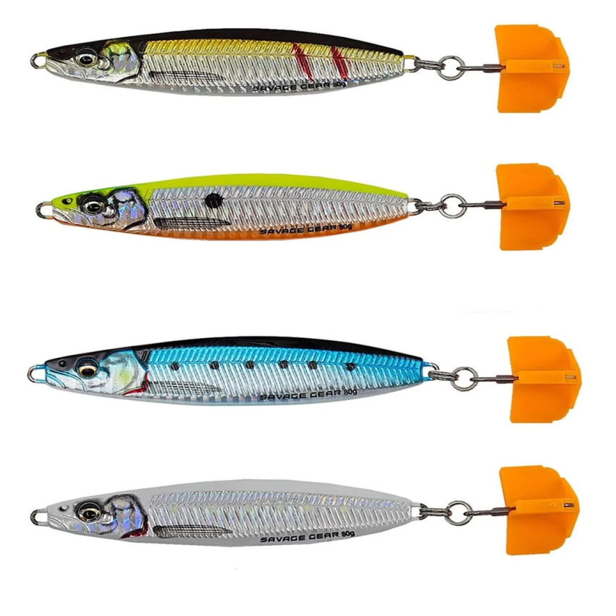 Savage Gear Psycho Sprat 7.7cm 28gr Sahte Balık - Green Silver
