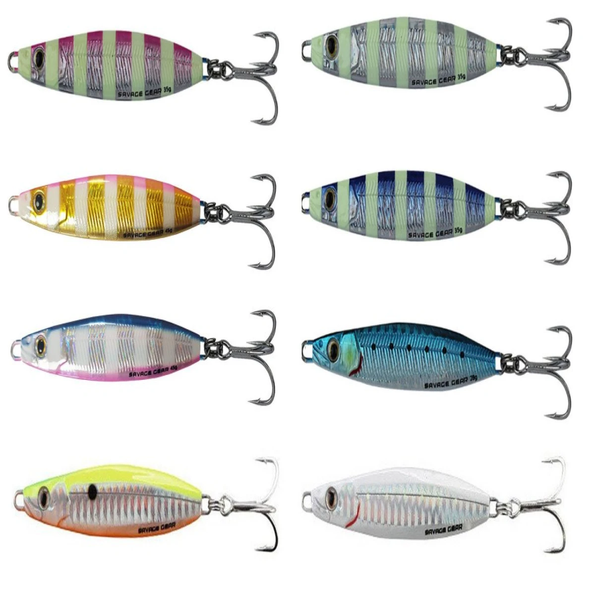 Savage gear Psycho Sprat 35g Suni Yem - French Bone Silver