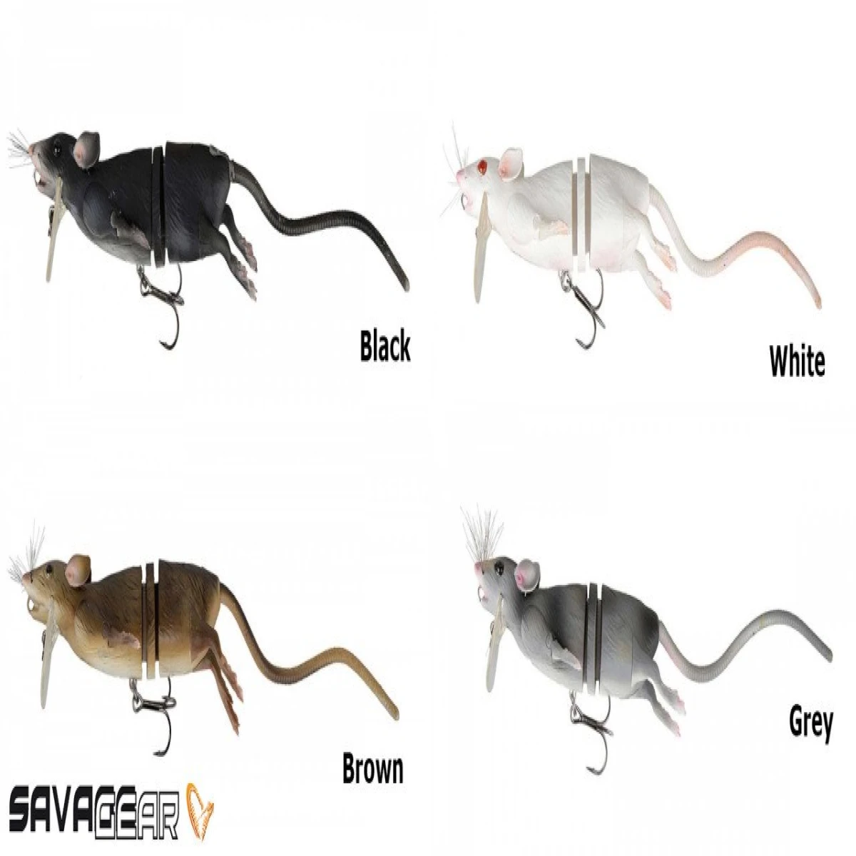 Savage gear 3D Rad 20 cm 32 gr Suni Yem - White