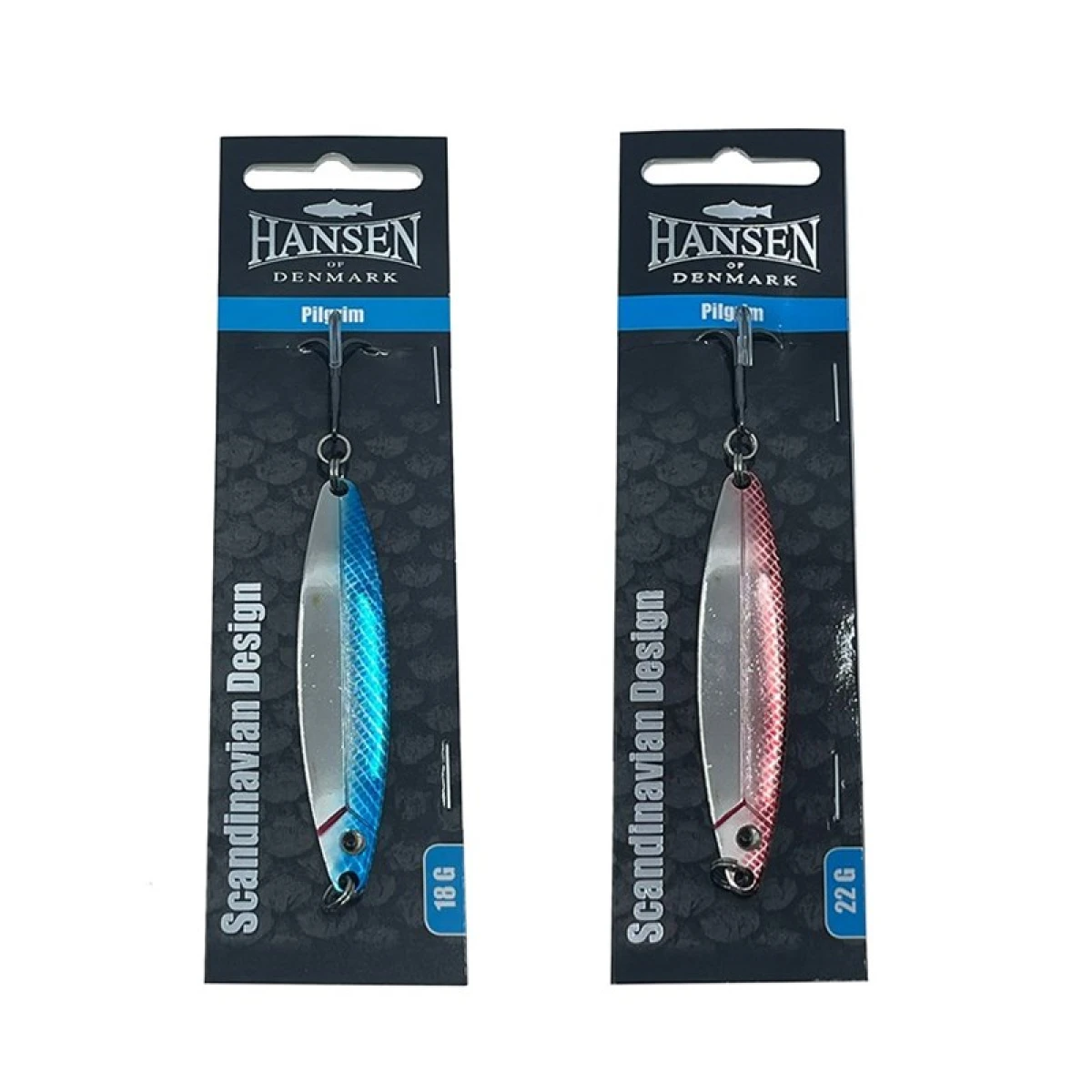 Hansen Pilgrim 6.1cm 10g Kaşık - Silver/Blue