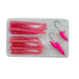 Savage gear Lrf Micro Sandeel Kit 12 Adet(1+1.5+5) Suni Yem - Pink