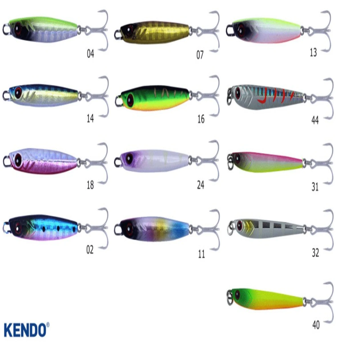 Kendo Baby-JİG 34mm 5g Suni Yem - 13