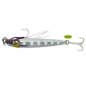 Savage gear 3D Jig Minnow 15 gr 6,8 cm Suni Yem - Bone White Glow