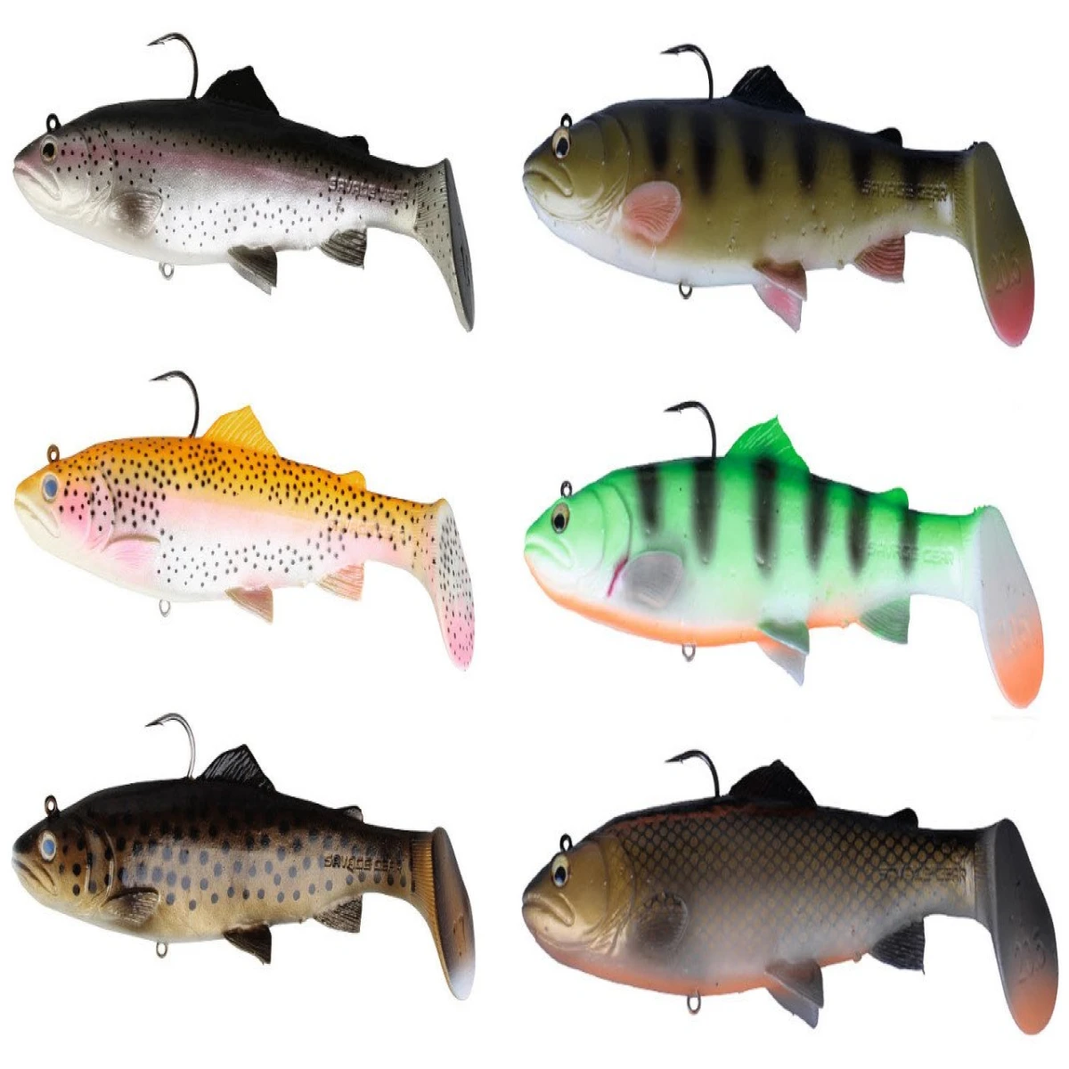 Savage gear 3D Trout Rattle Shad 12.5 cm 35 gr Suni Yem - 05-Firetiger