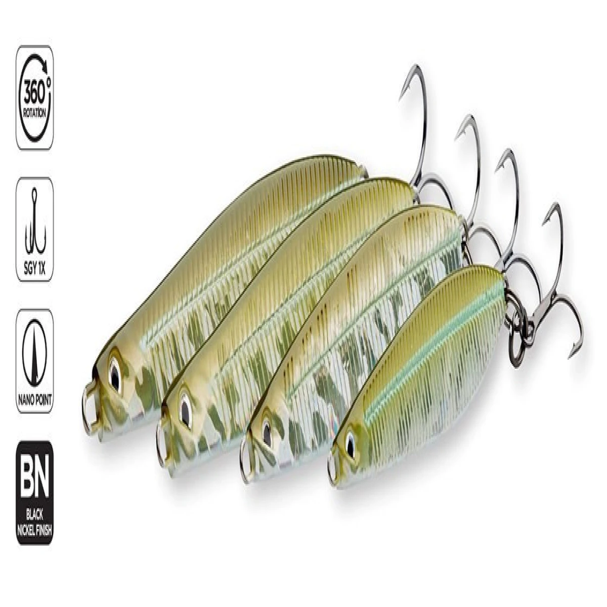 Savage gear Seeker ISP 60mm 8g NL Suni Yem - White Pearl