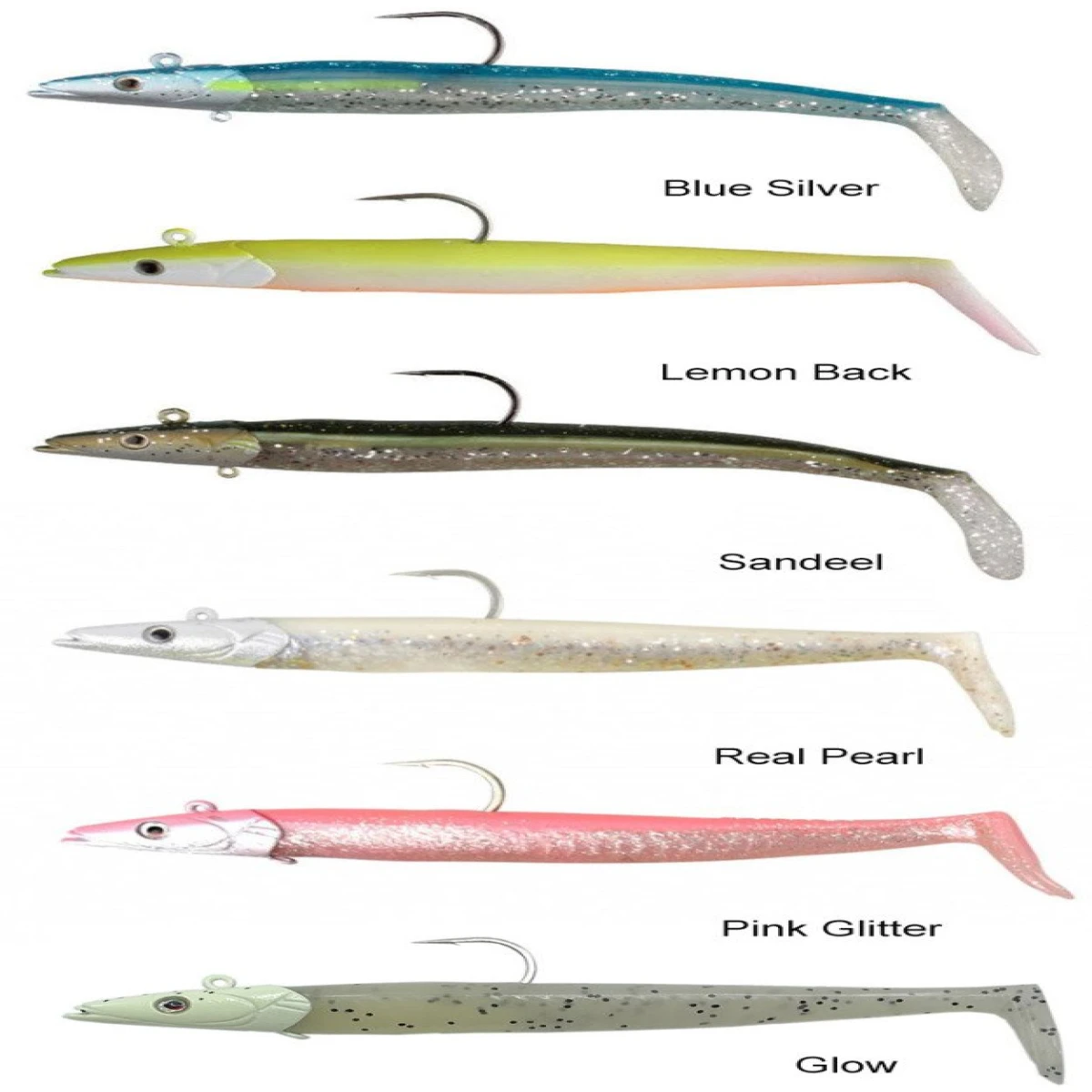 Savage gear Sandeel 16 cm 42 gr 2+1 Adet - Glow