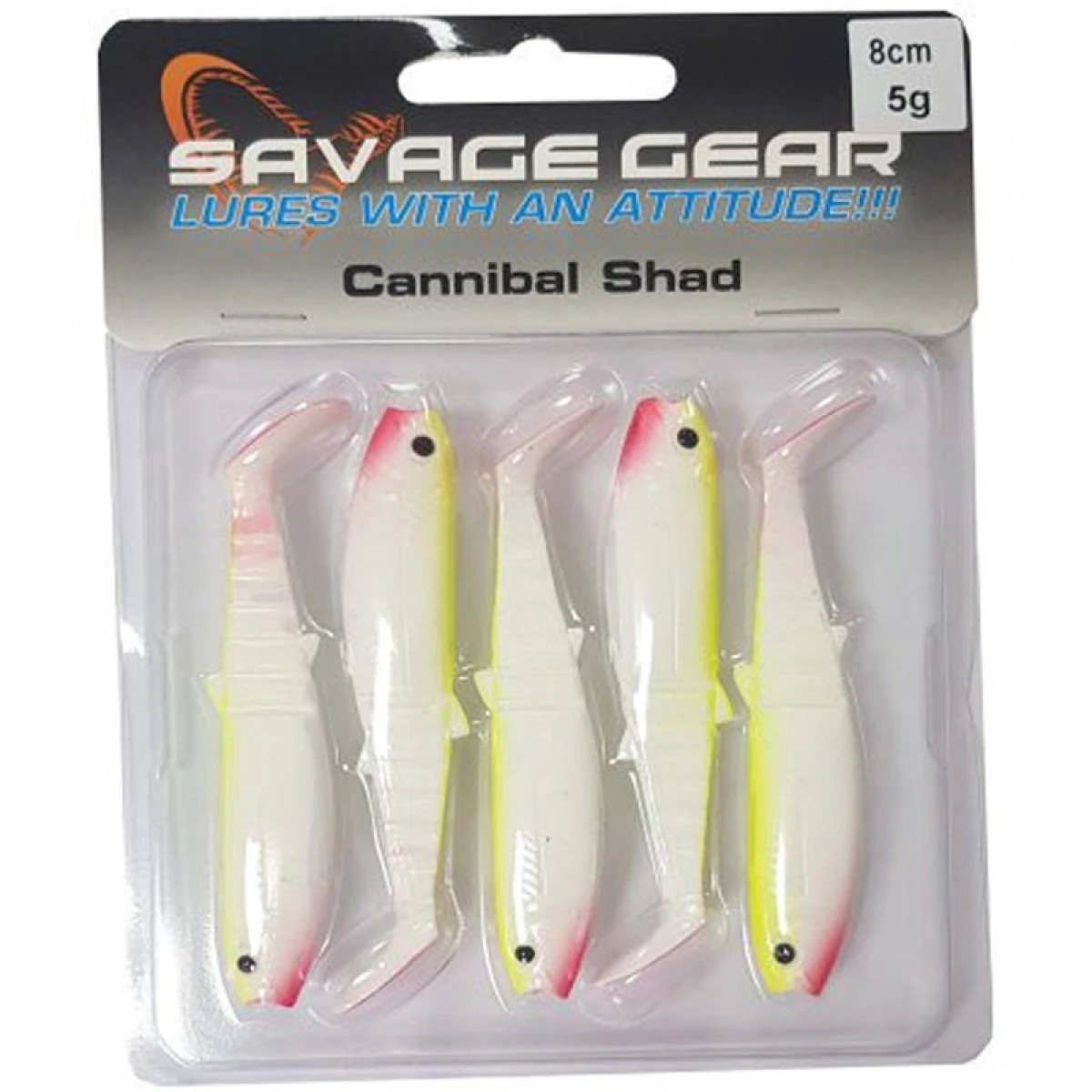 Savage gear Cannibal 8cm 5 Adet Suni Yem - Clown