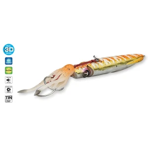 Savage Gear Swimsquid Inchiku 9.7cm 150gr Suni Yem - Orange Gold Glow