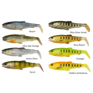 Savage Gear Craft Cannibal Paddletail 6.5 cm 4 gr Suni Yem - Golden Ambulance