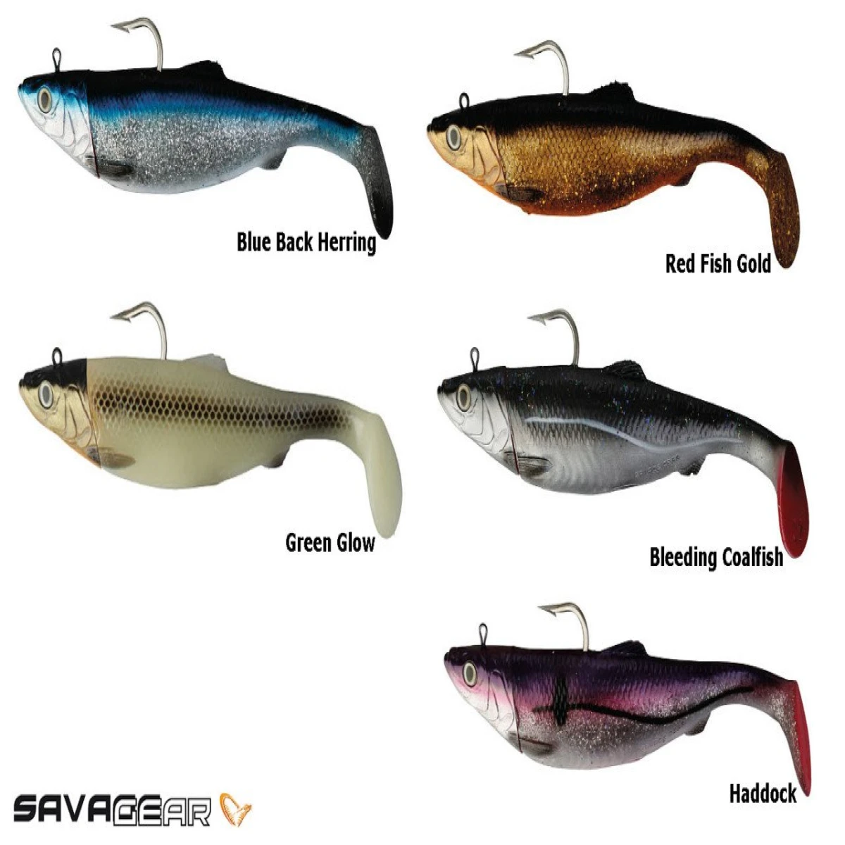 Savage gear 3D Herring Big Shad 25cm 300g 1 Adet Suni Yem - Red Fish Gold