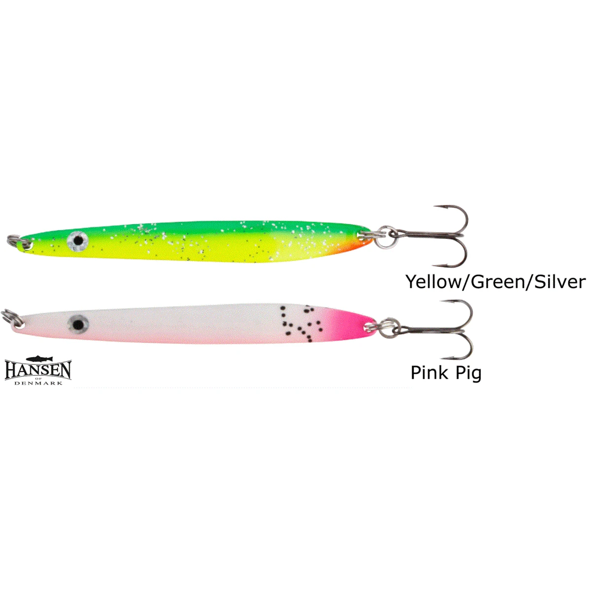 Hansen Flash 10.1cm 20g Kaşık - Yellow/Green/Silver
