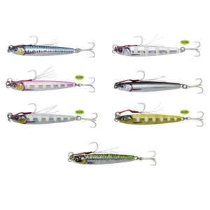 Savage gear 3D Jig Minnow 20 gr 7,5 cm Suni Yem - Glow Zebra
