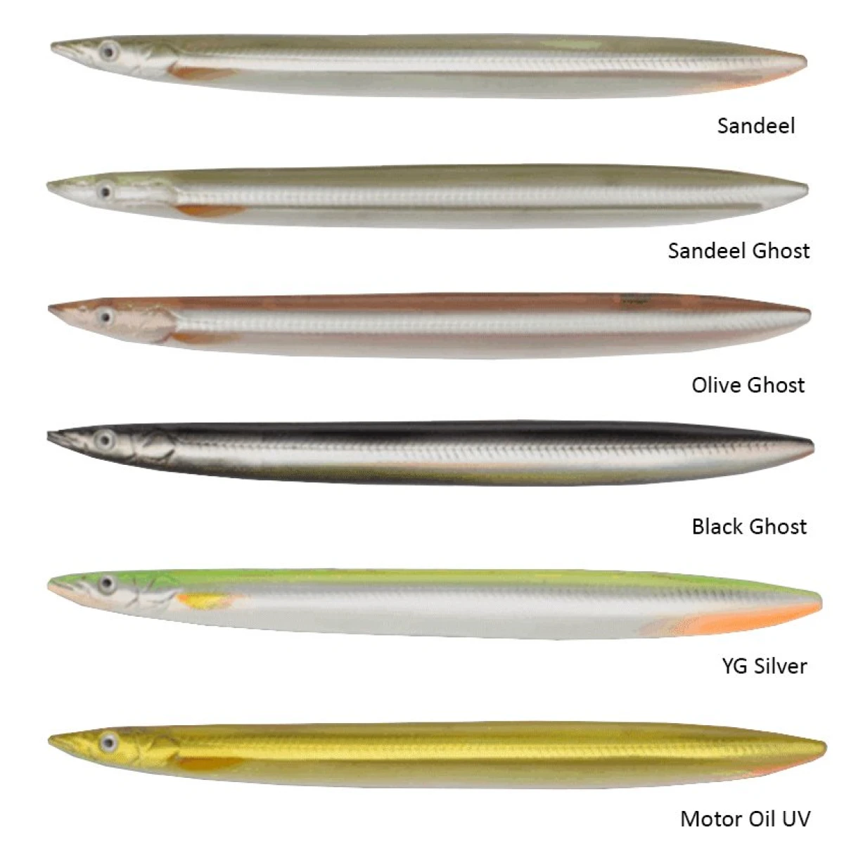 Savage gear B-SG Line Thru Sandeel 150mm 27g