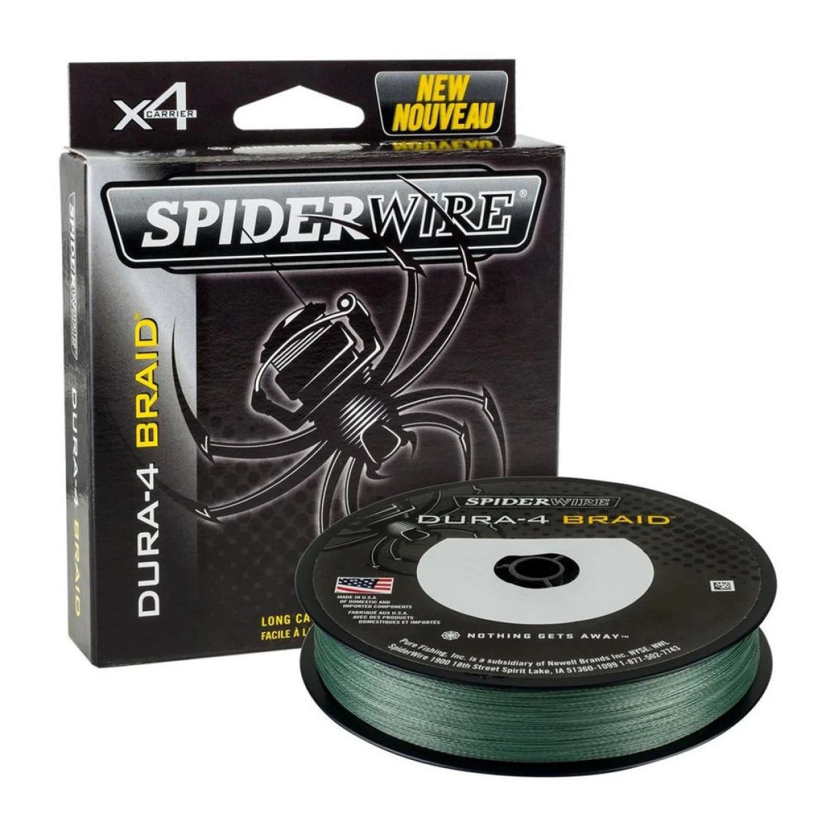 Spider Wire Dura 4 300m Moss Green Örgü İp - 0.14mm