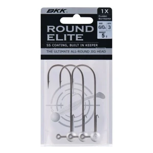 BKK Round Elite-Classic Bait Keeper Jighead