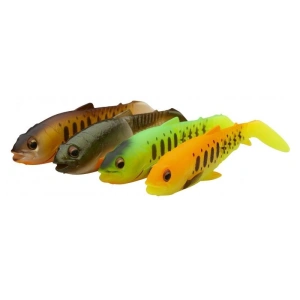 Savage Gear Craft Cannibal Paddletail 10.5 cm 12 gr Dark Water Mix 4 Adet