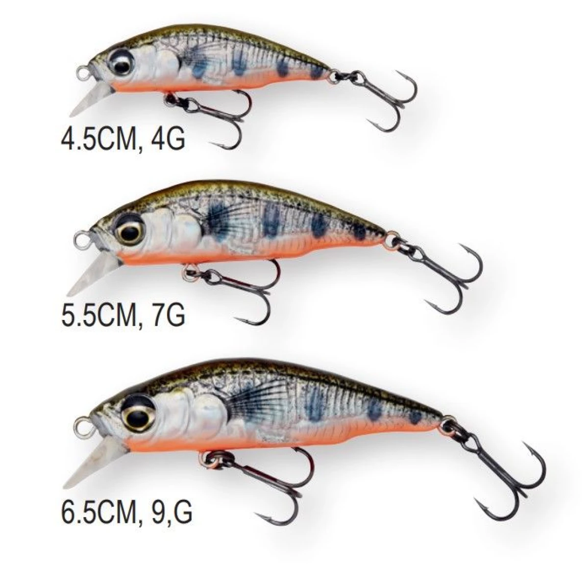 Savage gear 3D Sticklebait Twitch 4.5cm 4 gr Suni Yem - Black Silver